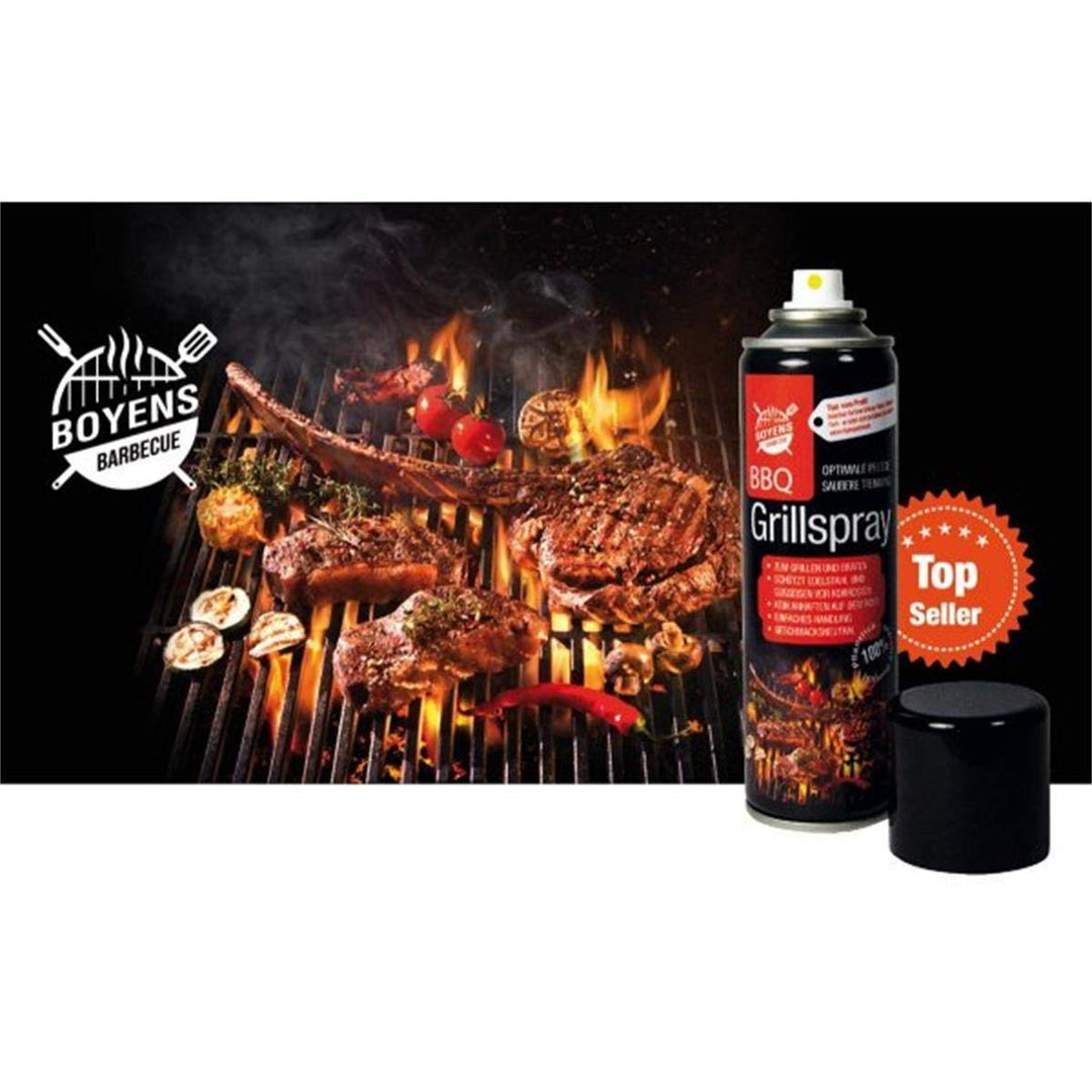 BBQ Grillspray 200ml - Schützt Edelstahl und Gusseisen vor Korrosion - Geschmacksneutral - Zum Grill