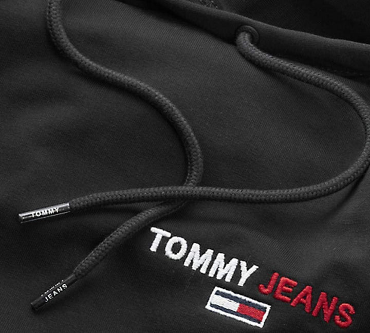 Tommy Jeans Herren TJM Tommy Chest Graphic Hoodie Hose M Schwarz, M Schwarz