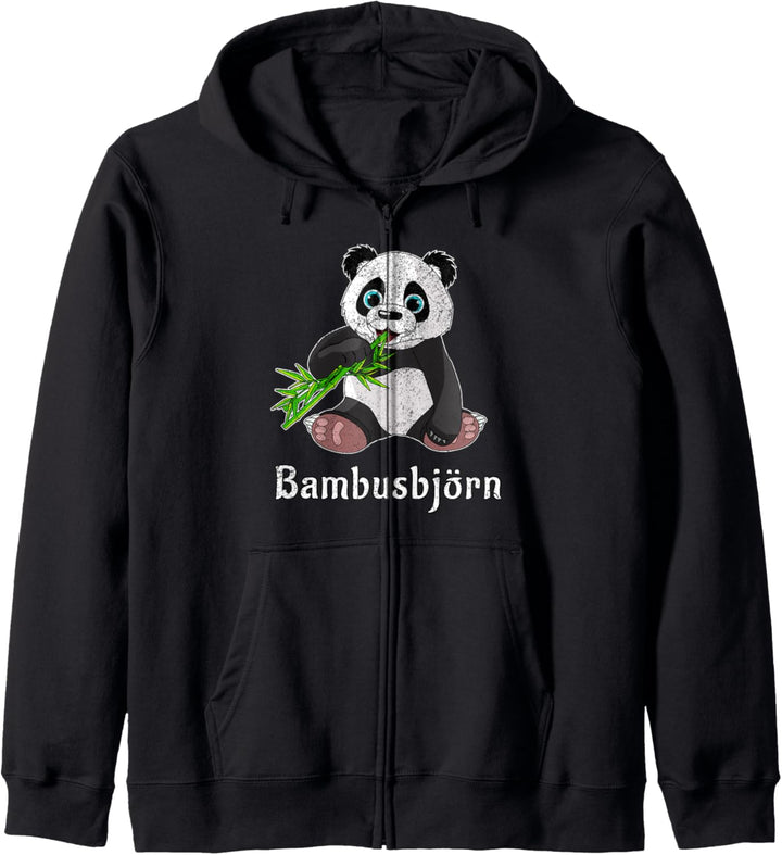 Süsses Panda Motiv I Pandabär I Bambusbjörn Kapuzenjacke