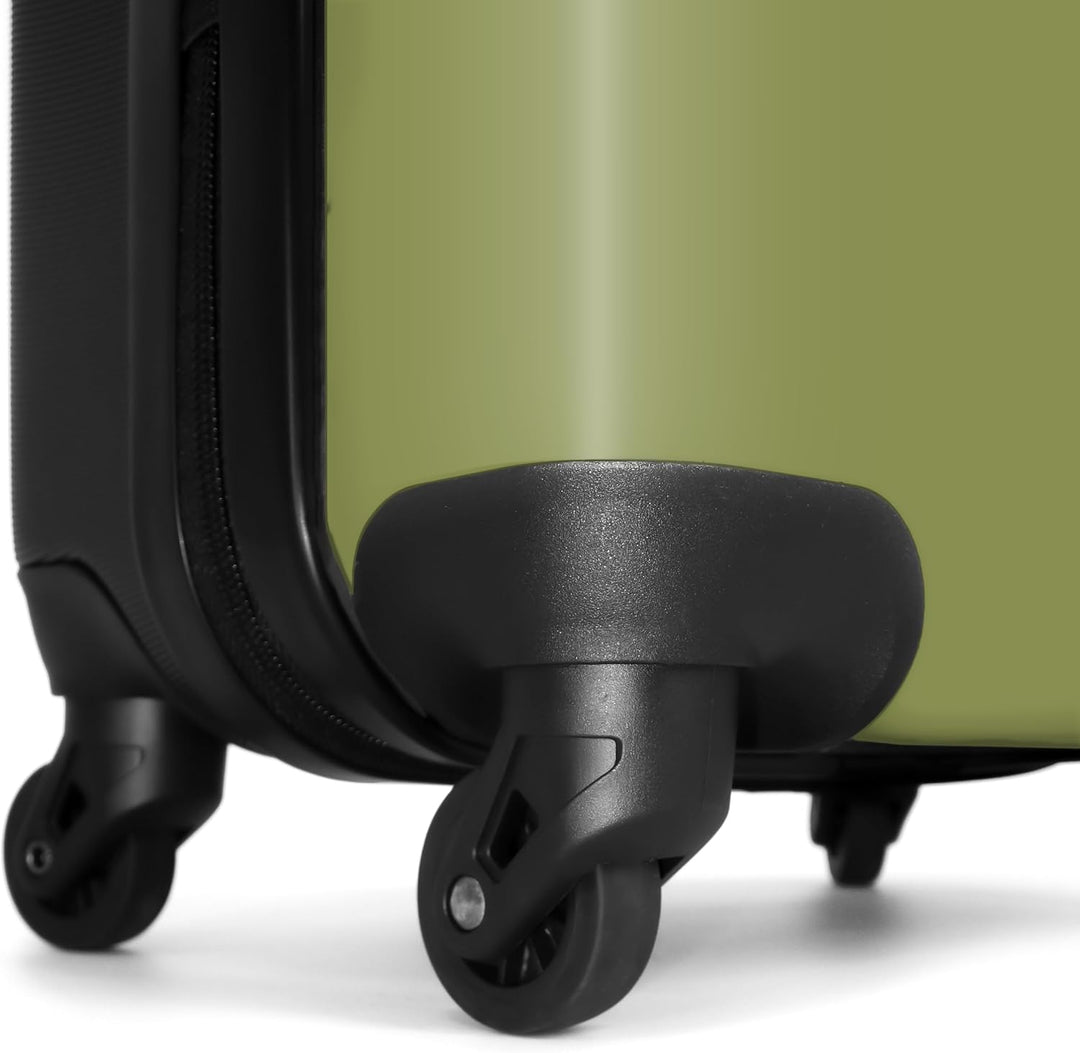 Koffer Mittelgross 67x43x25 cm Hartschalenkoffer L Trolley Rollkoffer 4 Rollen Leicht Hartschale Mit