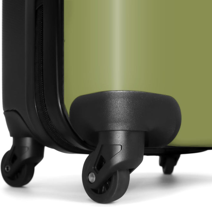 Koffer Mittelgross 67x43x25 cm Hartschalenkoffer L Trolley Rollkoffer 4 Rollen Leicht Hartschale Mit