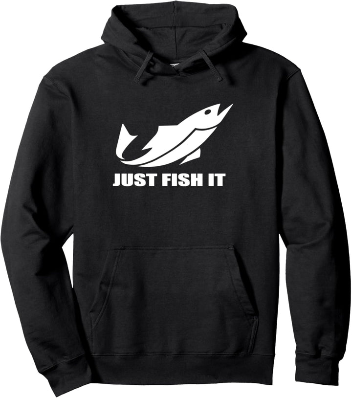 Angler Angeln Fischer Papa Opa Mann Geschenk Petri Heil Pullover Hoodie