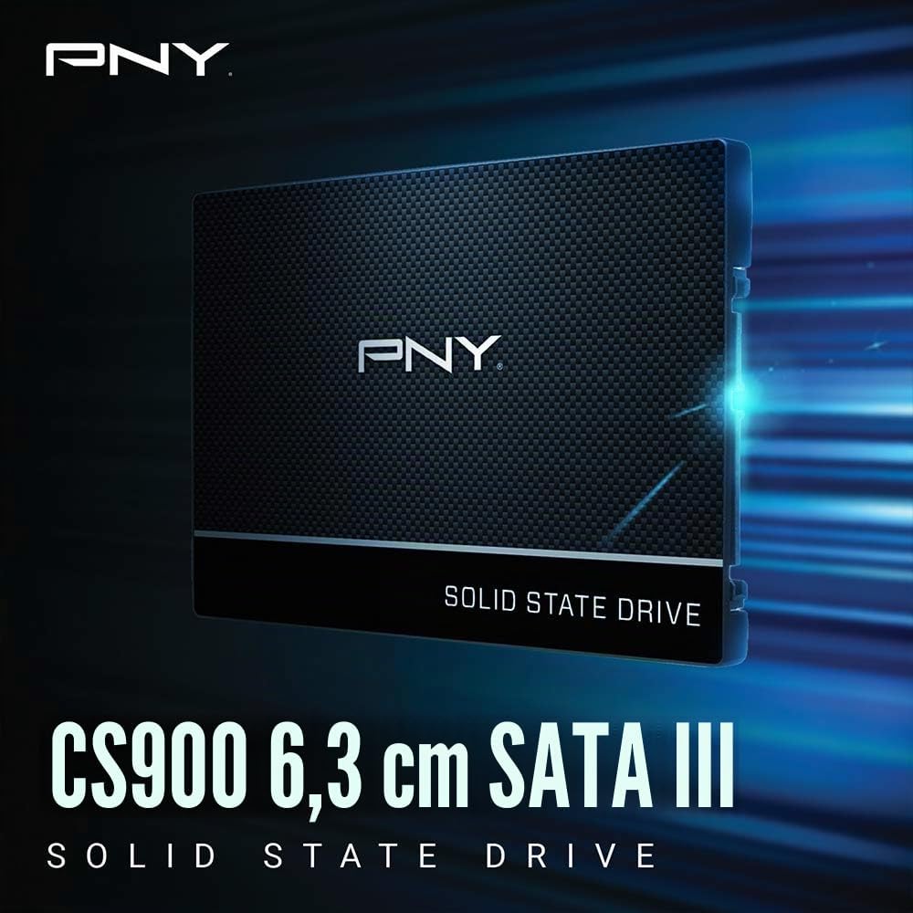 PNY CS900 500GB 2.5” SATA III Internal Solid State Drive (SSD) - (SSD7CS900-500-RB) 500GB 2.5 SATA,