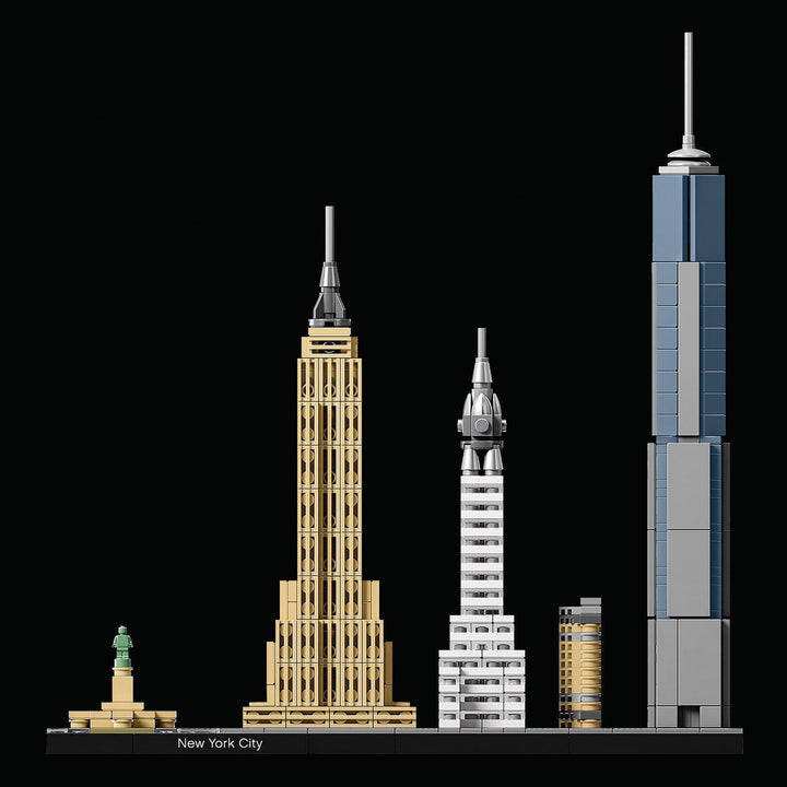 LEGO Architecture New York City Set, Skyline-Modellbausatz mit World Trade Center und Freiheitsstatu