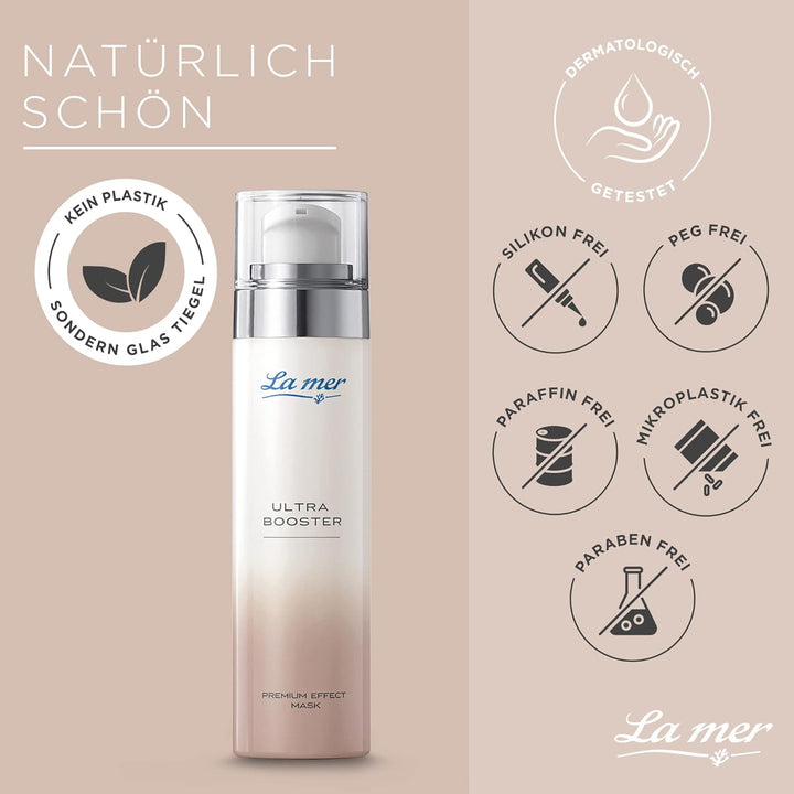 La mer Ultra Booster Premium Effect Mask - Cremige Gesichtsmaske für intensive Feuchtigkeit - Schütz