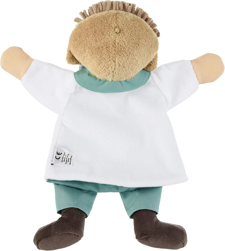 Sterntaler 3602031 Handpuppe Arzt, Ideal für Puppentheater und Rollenspiele, 28 x 27 x 10 cm, Mehrfa