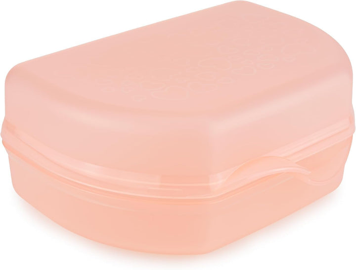 Tupperware To Go Snacky Brotbox Kindergarten Pausenbrot Sandwich Dose Sandwichbox Brotdose lachs, La