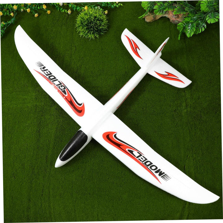 Grosser Schaumstoffgleiter für Kinder, 99 cm Grosser Wurfgleiter, Outdoor-Spielzeug für Kinder, Hand