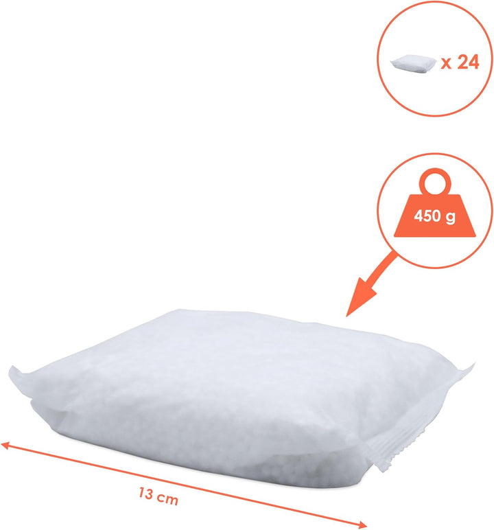 Spetebo 24x 450g Luftentfeuchter Nachfüllpack Ultra Fresh - Nachfüllbeutel für Raum Entfeuchter Nach