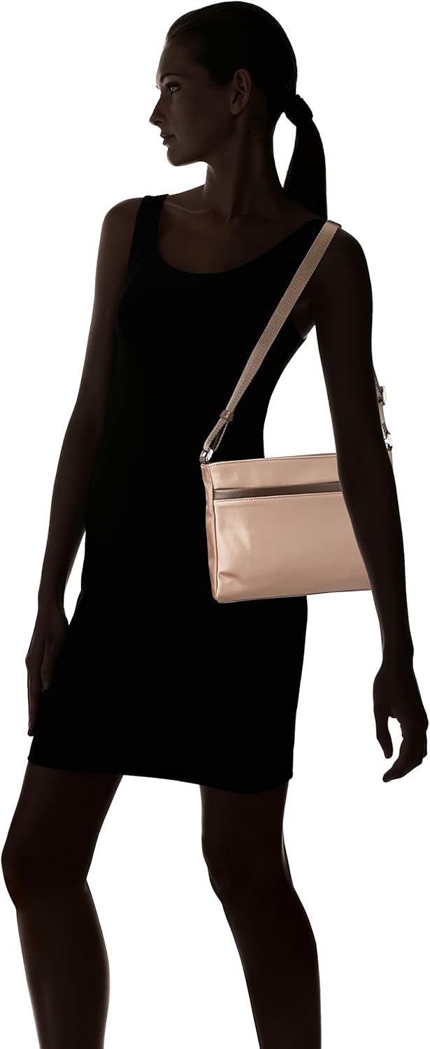 Mandarina Duck Damen Hunter Umhängetasche, 25,5x19x5,5 (L x H x W) Beaver, Beaver