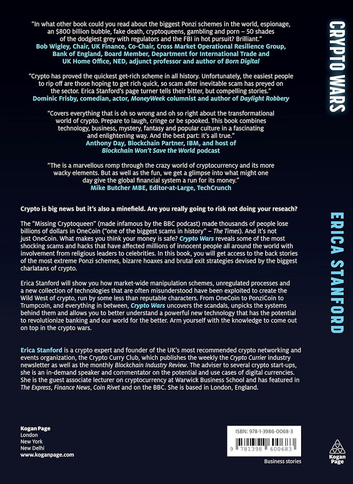 Crypto Wars: Faked Deaths, Missing Billions and Industry Disruption, Taschenbuch