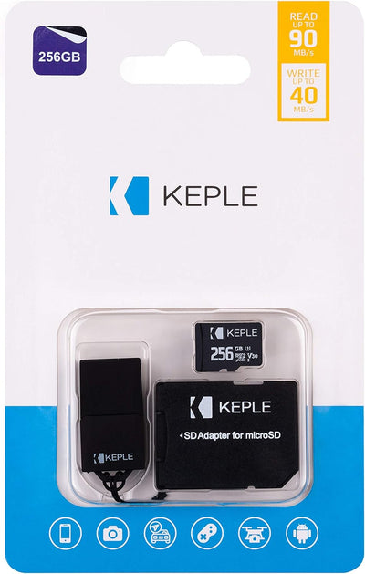 256GB microSD Speicherkarte | Kompatibel mit LG G8X ThinQ, Q70, K40S, K50S, Stylo 5, V50 5G, G8S, G8
