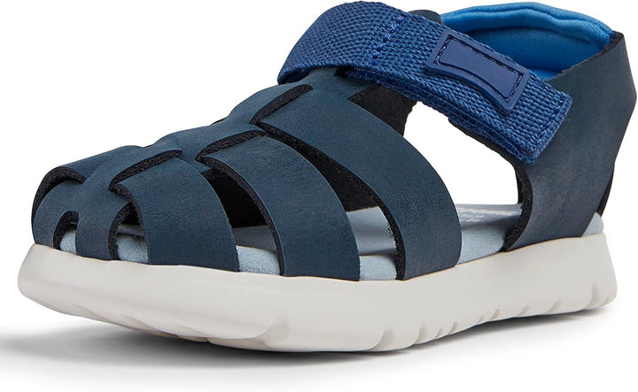 Camper Jungen Oruga Sandal K800489 Fisherman 23 EU Blau 001, 23 EU Blau 001