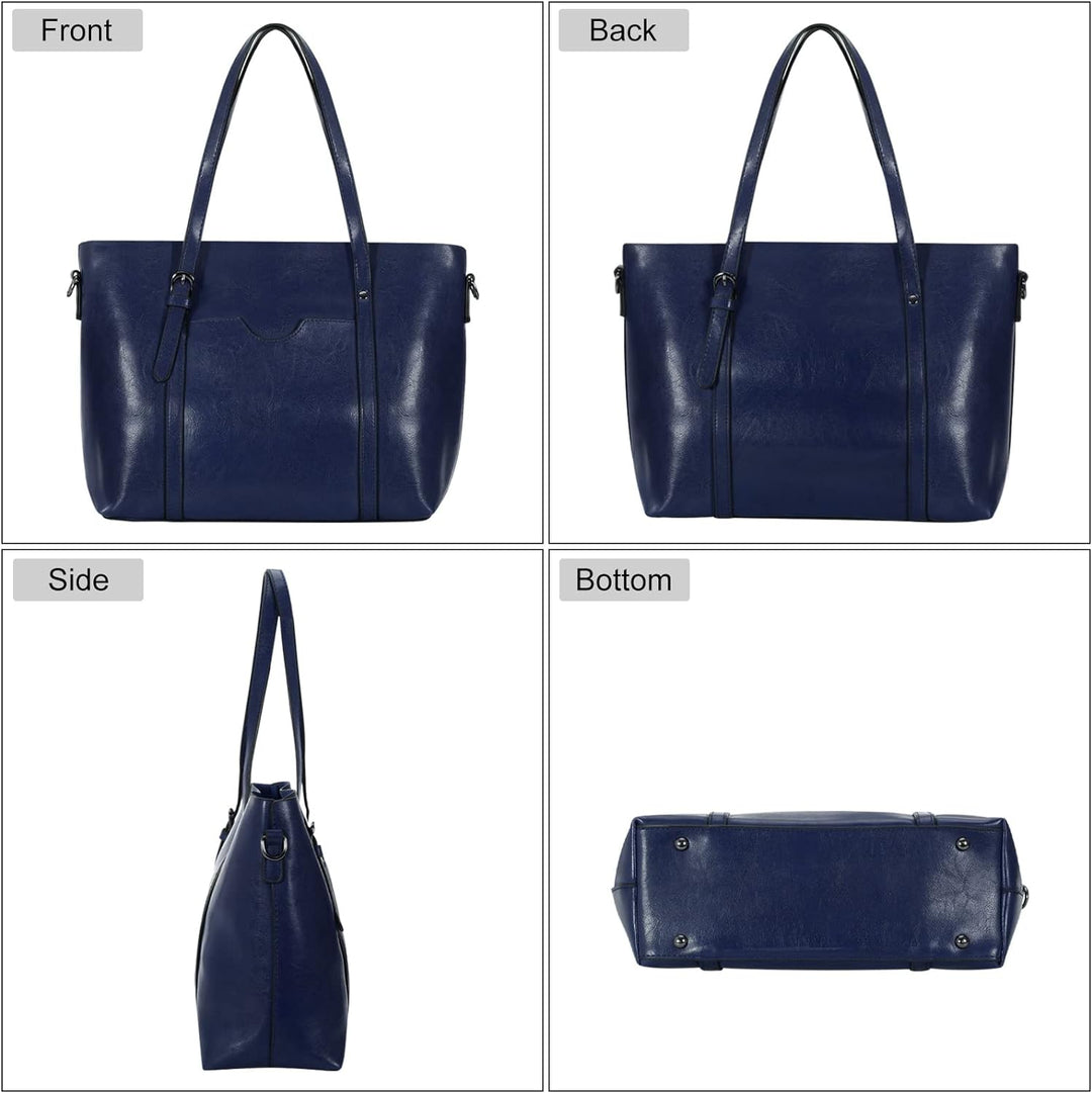 HAWEE Damen Crossbody Handtasche Grosse Shopper Umhängetasche Kunstleder Tote Schultertasche Mode He