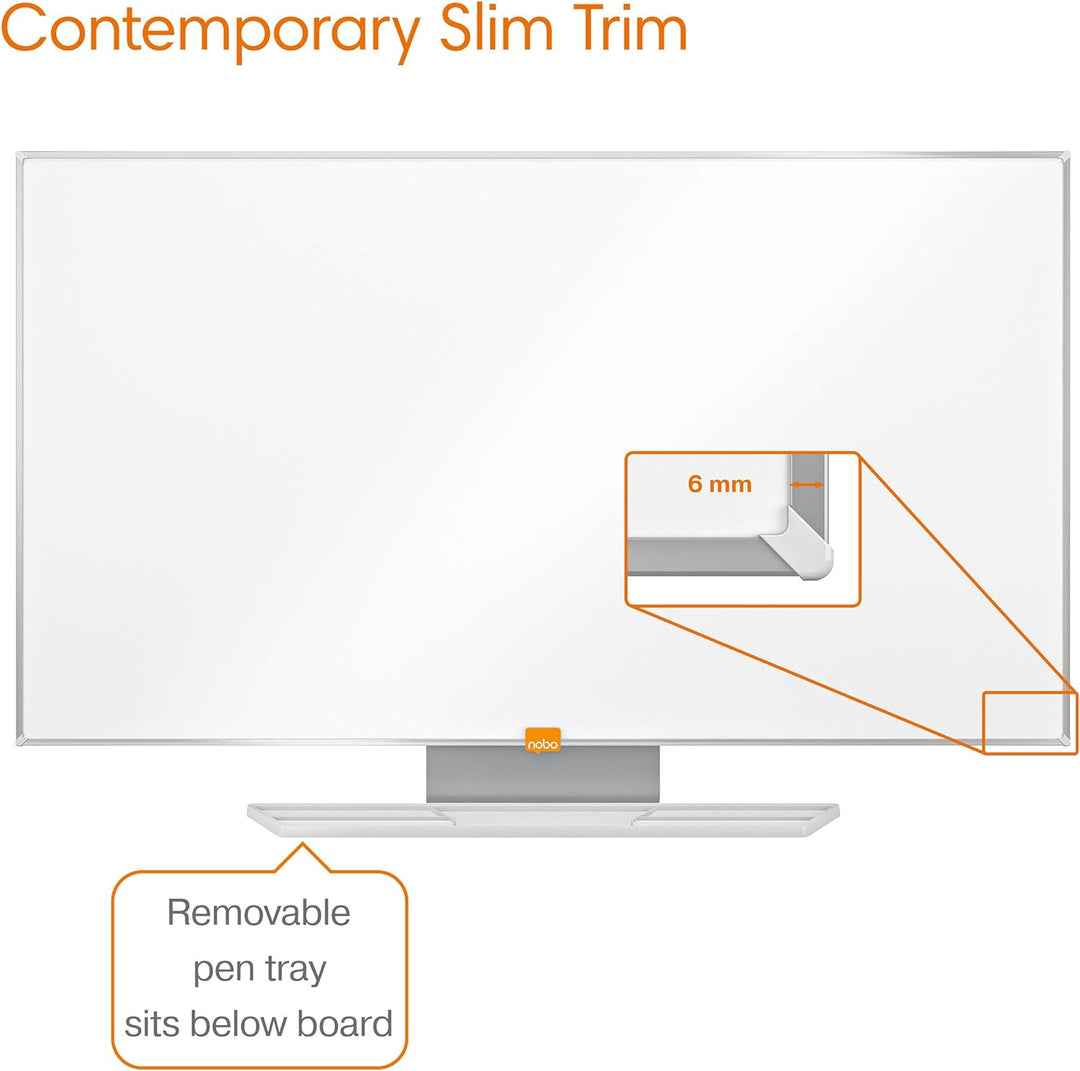Nobo 1905297 Widescreen 40" Stahl Nano Clean Whiteboard weiss