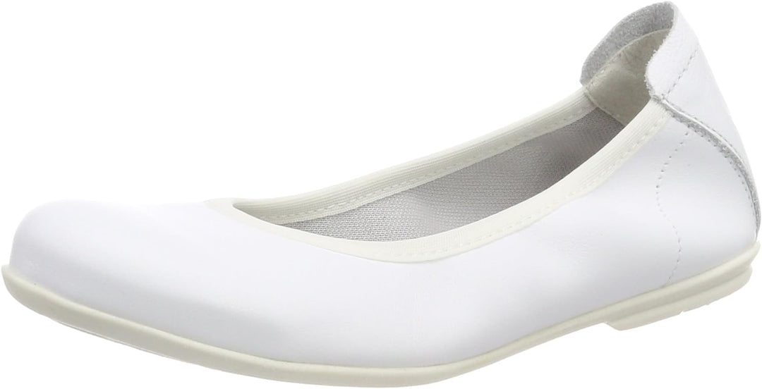 Däumling Mädchen Hadia Ballerinas 34 EU Schmal Weiss Odissea Weiss 71, 34 EU Schmal Weiss Odissea We