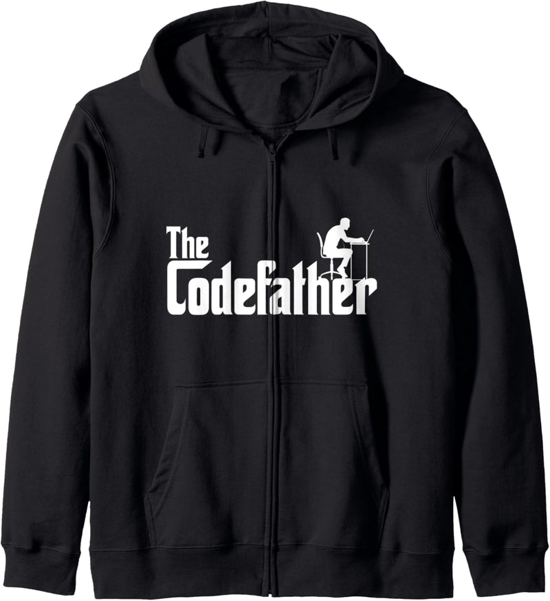 The Codefather Coding Gift For Computer Programmer Geek Nerd Kapuzenjacke