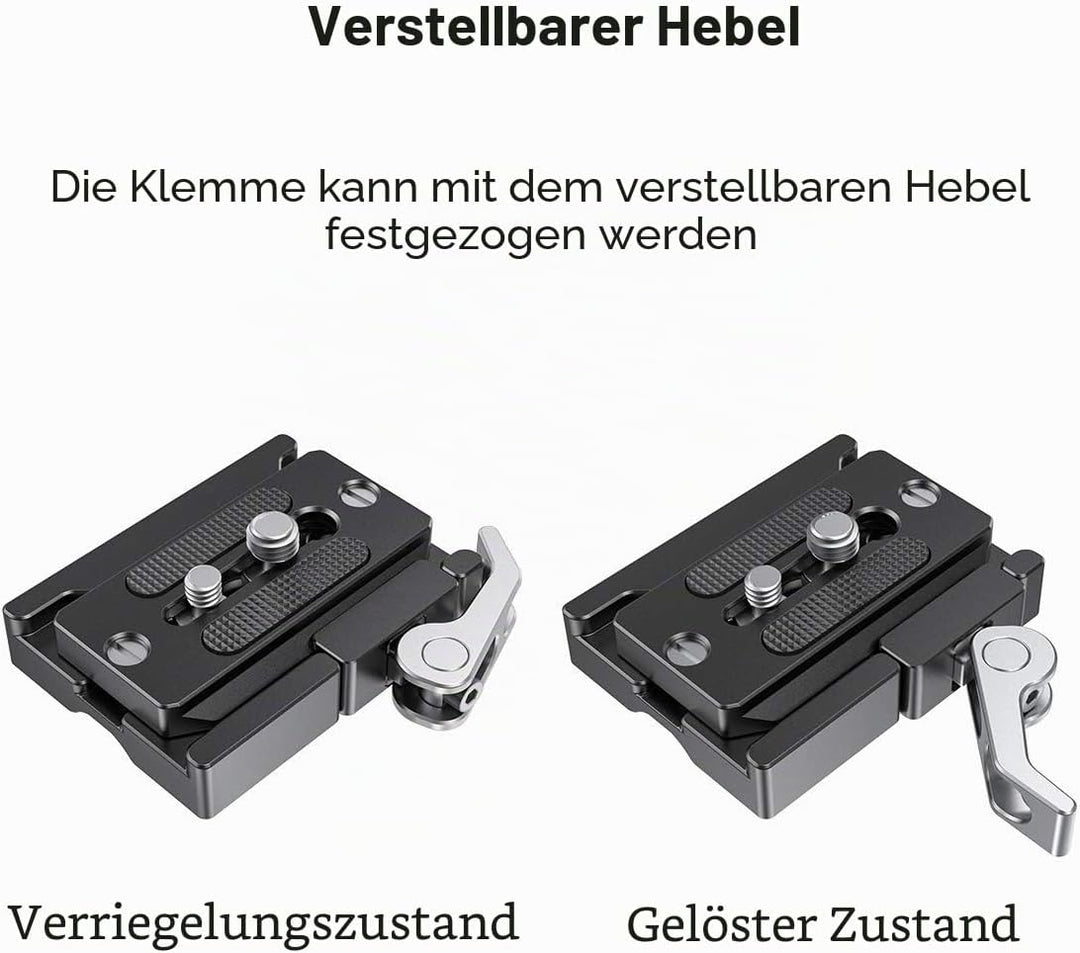 SMALLRIG Quick Release Clamp Und Platte für Arca Swiss Standard - 2144