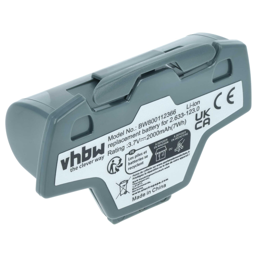 vhbw Akku kompatibel mit Kärcher WV5 Plus, WV50, 1.633-563.0, WV2 2ND, WV55, WV5, WV2 Premium Home C