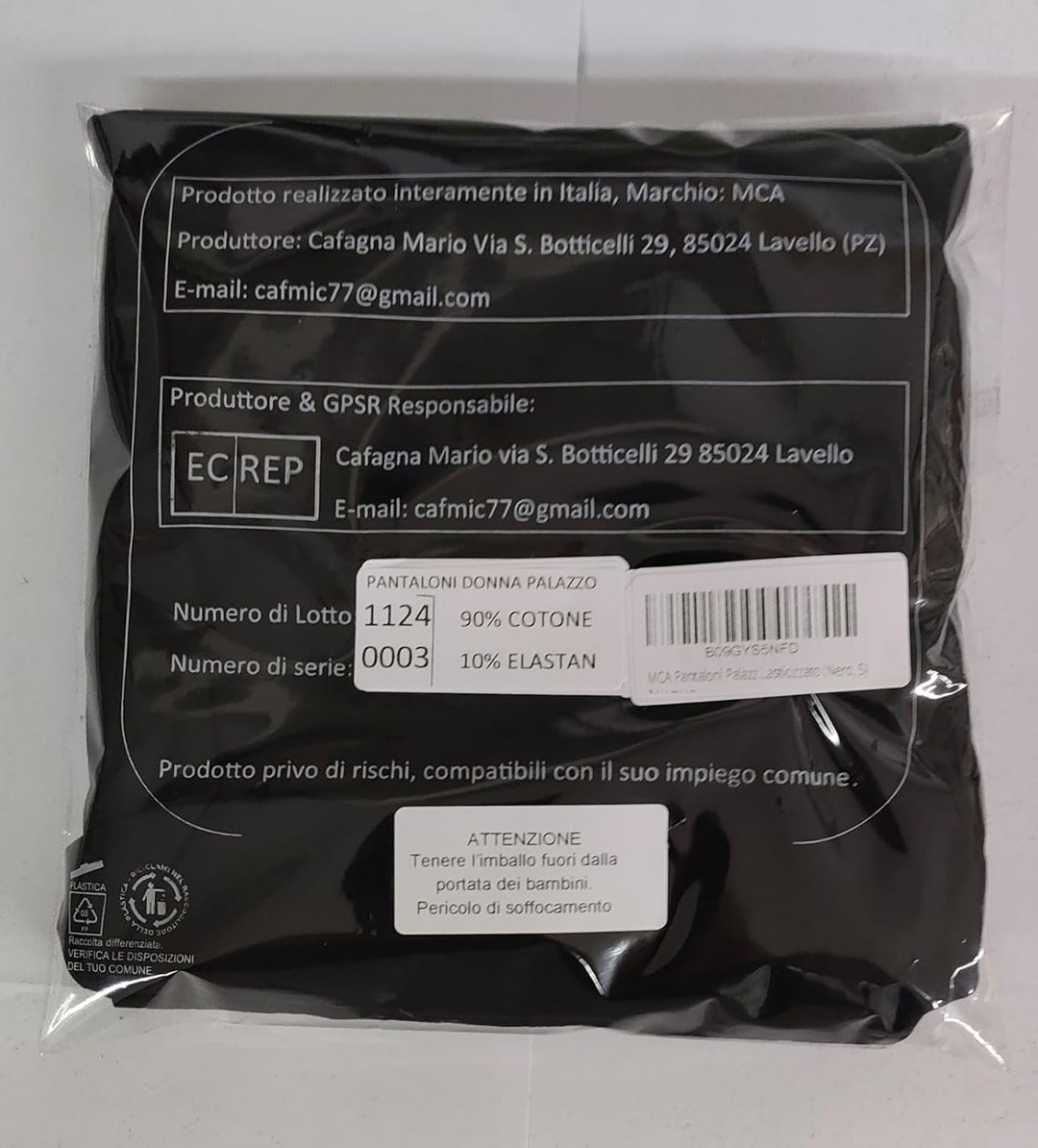 MCA Palazzo Hohe Taille Hose aus elastischer Baumwolle, XS Warme Baumwolle