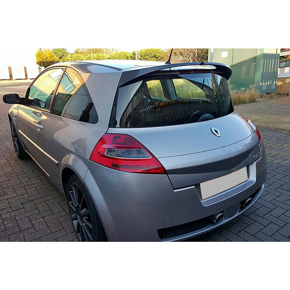 AUTO-STYLE Dachspoiler kompatibel mit Renault Megane II HB 3/5-türer 2002-2008 (PU)