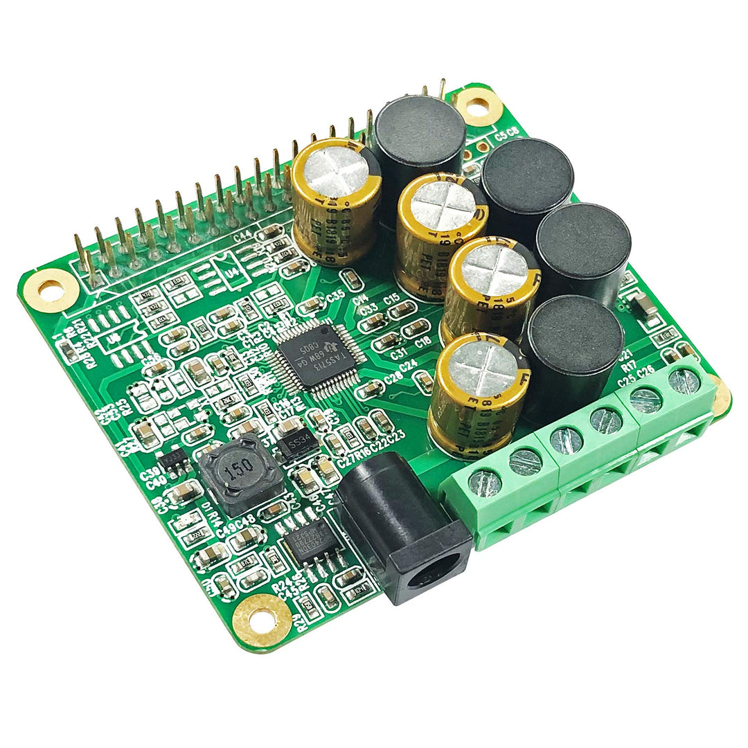 RPI HiFi AMP HAT TAS5713 Amplifier Audio Module 25W Class-D Power Sound Card Expansion Board for Ras