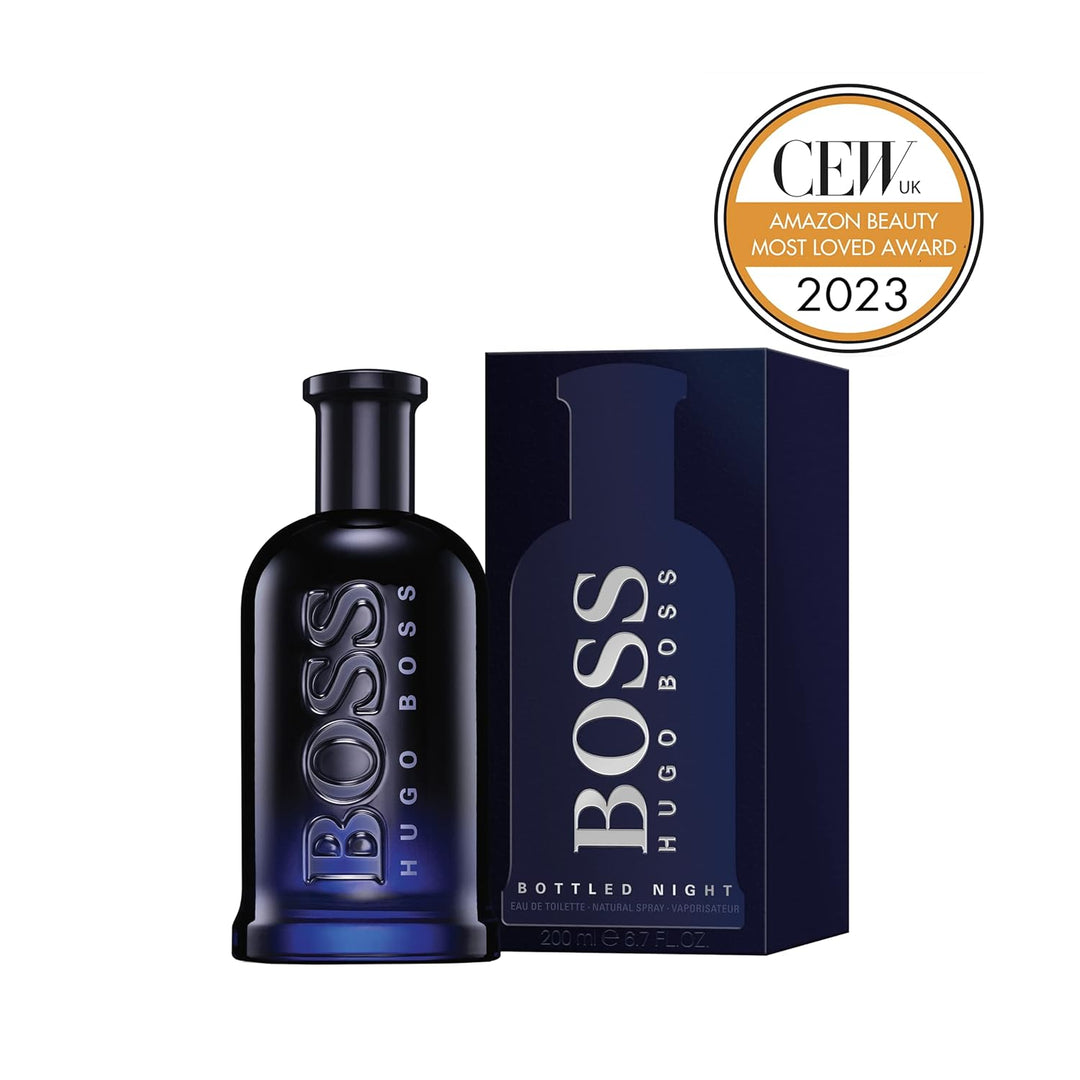 BOSS BOTTLED NIGHT EDT 200 ml (1er Pack) Single, 200 ml (1er Pack) Single