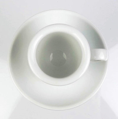 Moka Consorten Extra dickwandige Espressotassen | 0,8 cm Tassenwand | Füllmenge (bis zur Oberkante):