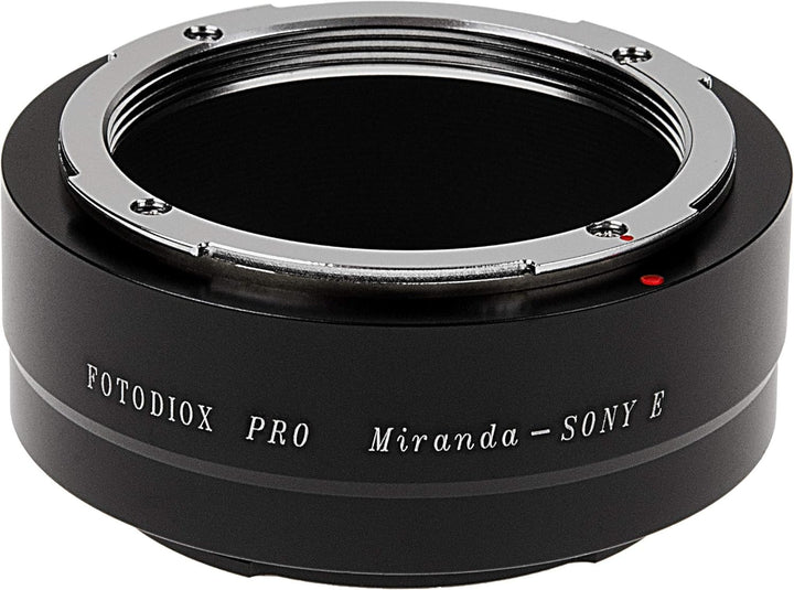 Fotodiox Pro Lens Mount Adapter Compatible with Miranda (Mir) Lenses on Sony E-Mount Cameras Miranda