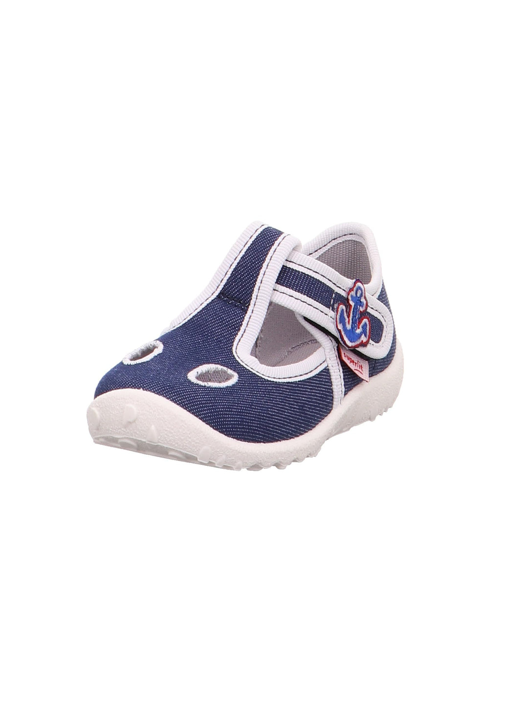 Superfit Baby-Jungen Spotty Hausschuhe 22 EU Blau 8000, 22 EU Blau 8000