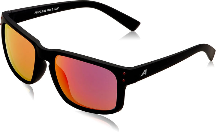 ALPINA KOSMIC - Verspiegelte und Bruchsichere Sonnenbrille Mit 100% UV-Schutz Für Erwachsene Einheit