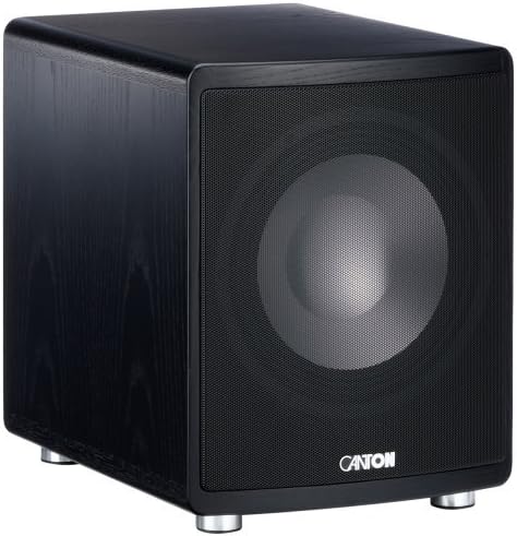 Canton Ergo AS 650.2 SC Aktives Bassreflex-Subwoofersystem (200/350 Watt, Digitalendstufe) schwarz S