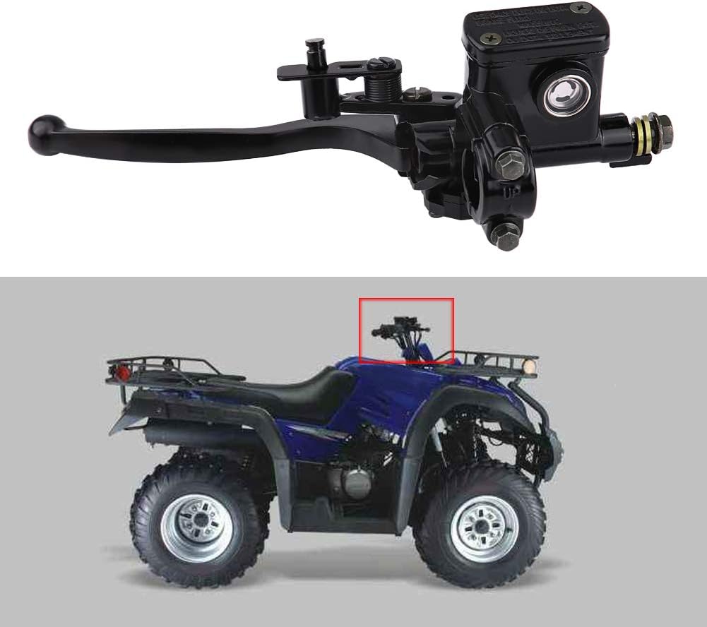 Bremspumpe Links, Bremshebel Quad, Bremshebel Roller, Motorrad Hydraulikkupplung Bremshebel, 7/8" Ha