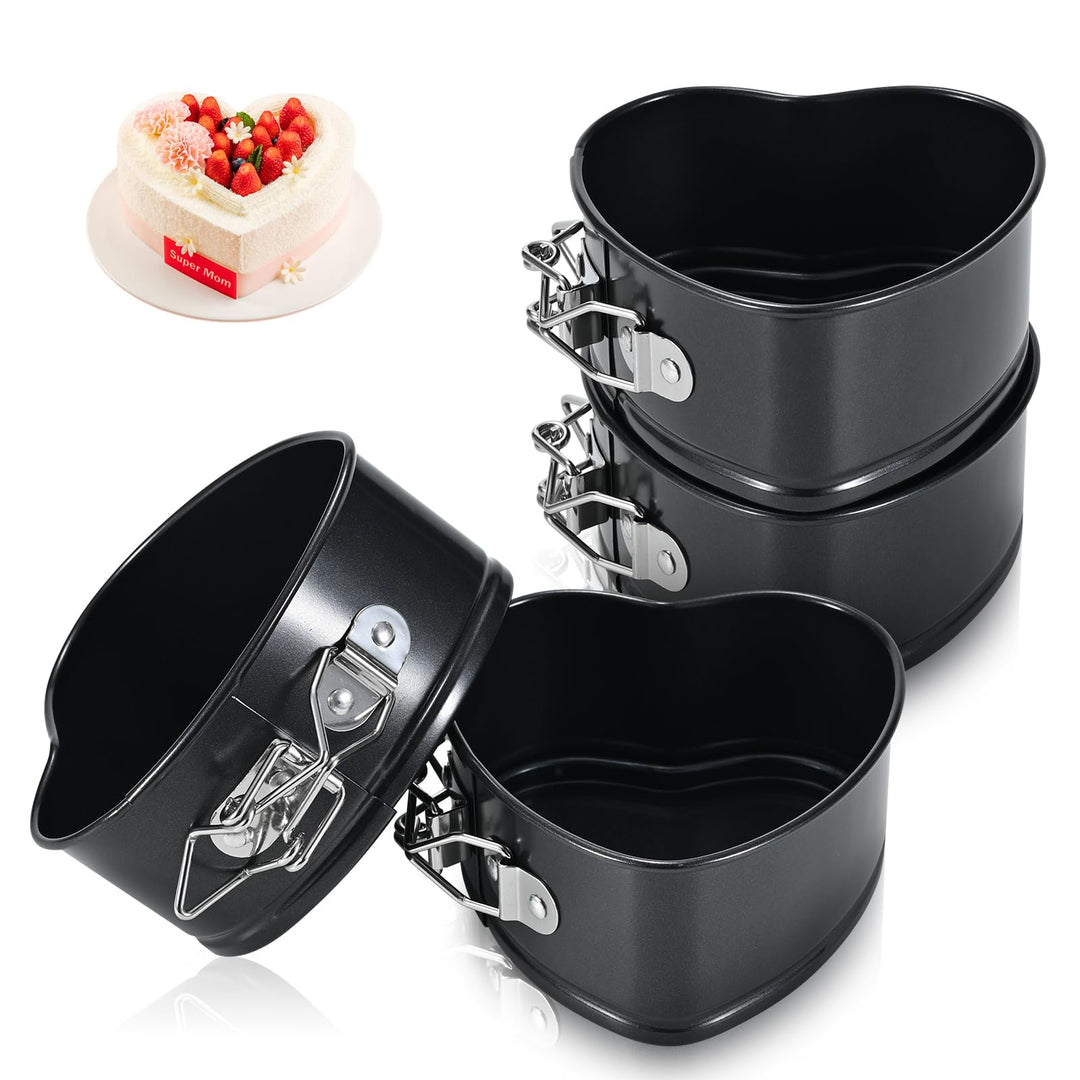 ECCOGREAT Antihaft Springform Kuchenform Brotbackform Auslaufsicher für Kuchen, Pizza und Pfannkuche