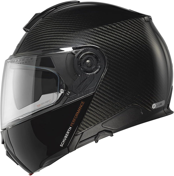 Schuberth C5 Carbon Klapphelm ( Glänzendes Carbon ), L (59) 59 (L), 59 (L)