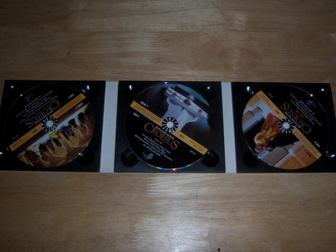 Keiser: Croesus, Audio-CD