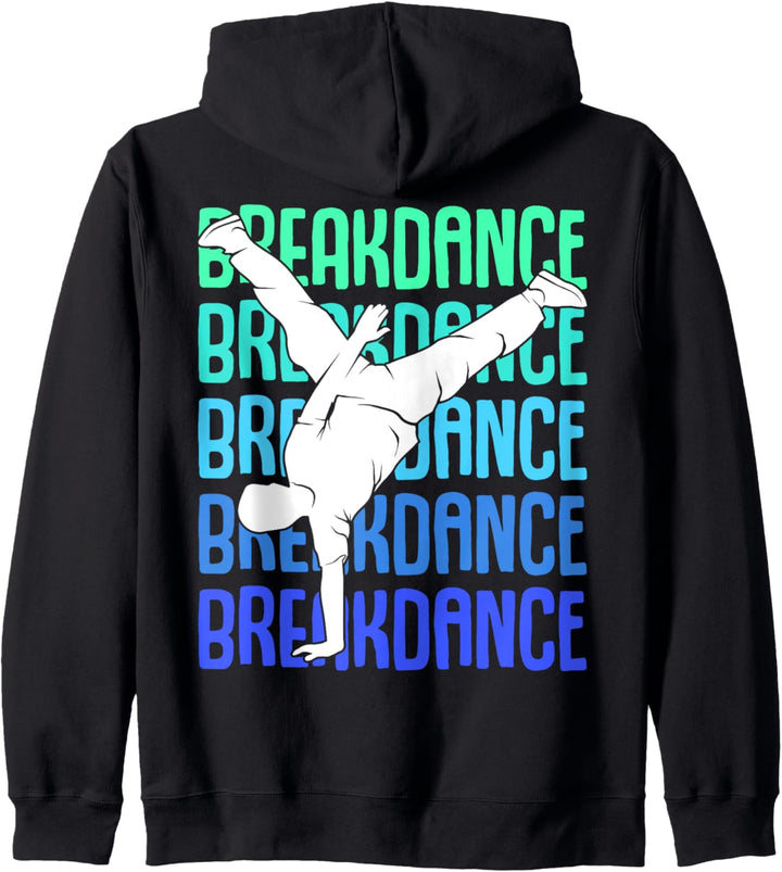 Breakdance Breakdancer Breakdancing Kinder Jungen Männer Kapuzenjacke