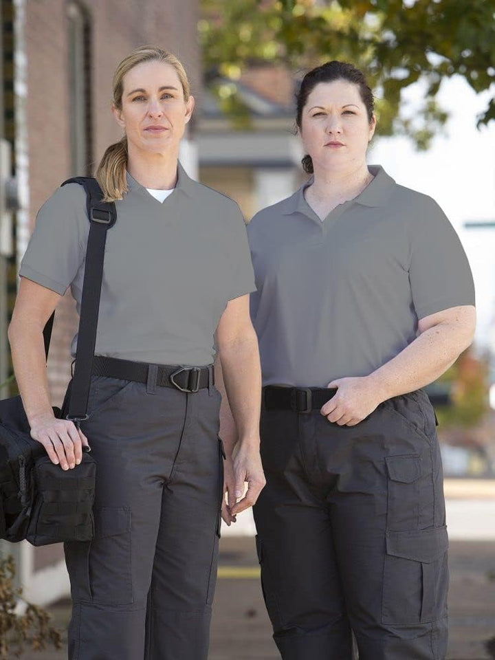 Propper Damen Uniform Polo Short Sleeve L Grau, 100 % Polyester, L Grau, 100 % Polyester