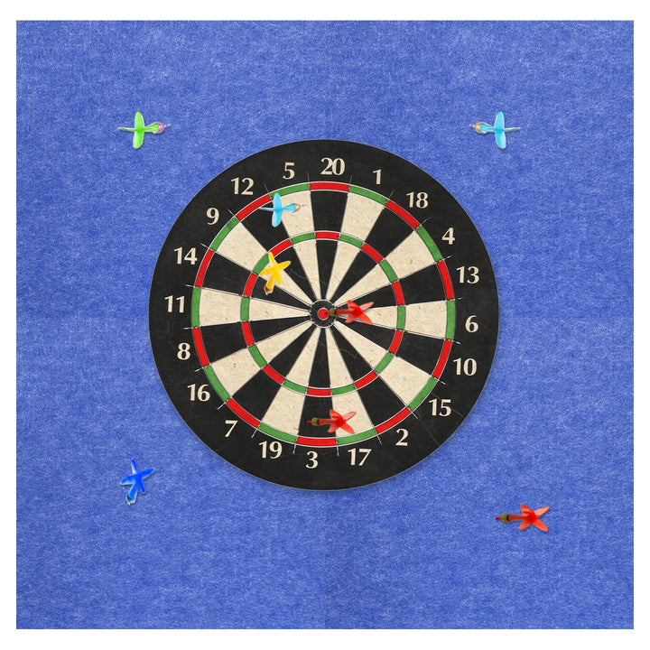 KEAGAN Dartboard-Wandschutz, Dartboard-Umrandung, Wandschutz aus Filz, Dartboard-Wandschutz, Selbstk