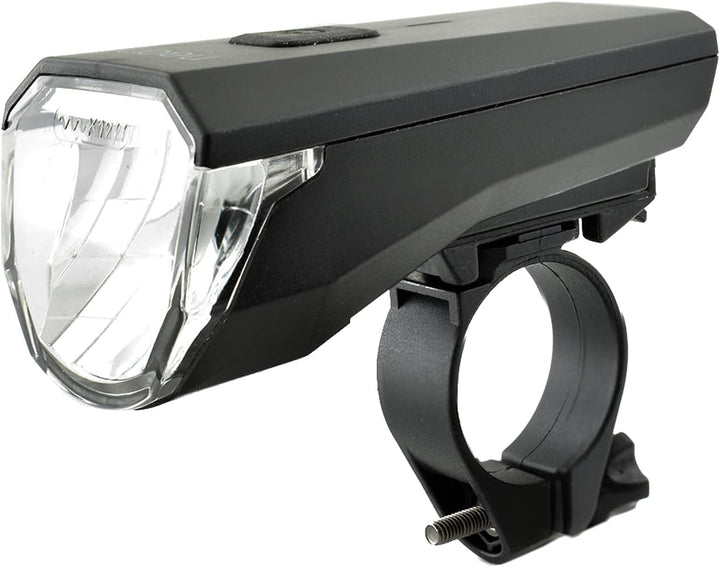 nean LED Akku Fahrradlicht Beleuchtungsset mit StVZO, 50 LUX 8 Candela, Fahrradlampe, Fahrrad Frontl