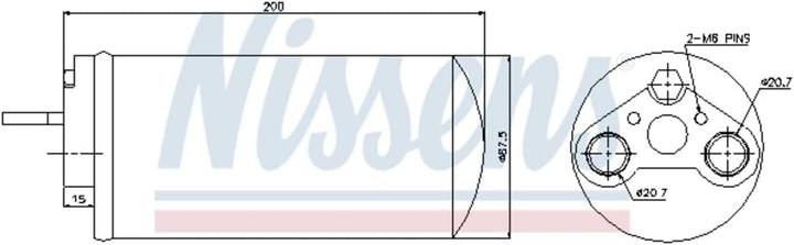 NISSENS 95461 Trockner, Klimaanlage