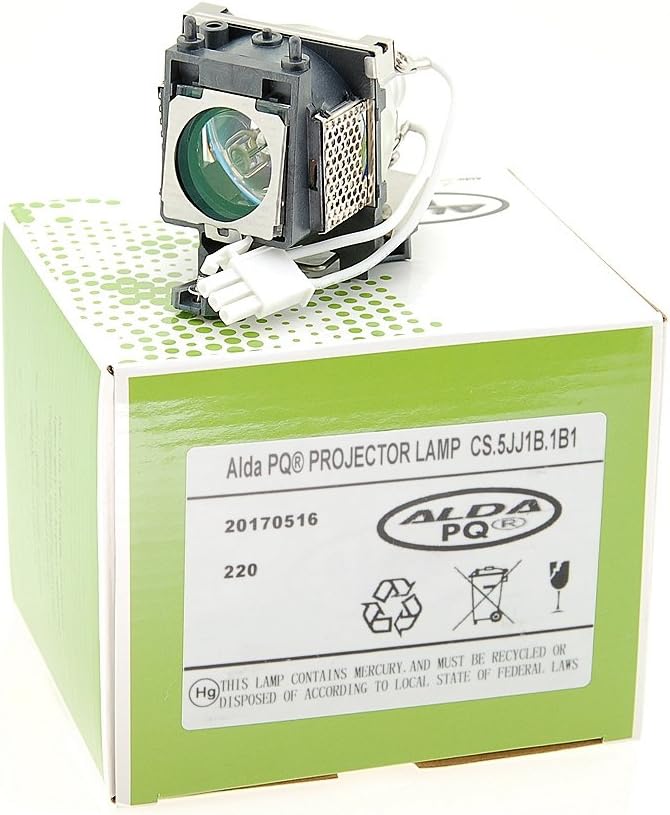 Alda PQ-Premium, Beamerlampe/Ersatzlampe für BENQ MP610 Projektoren, Lampe mit Gehäuse