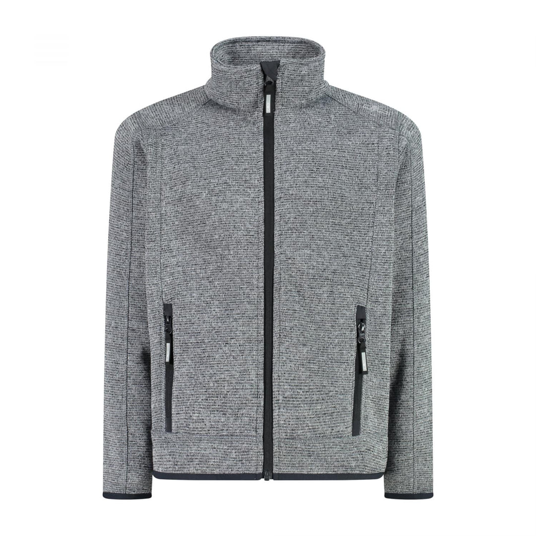 CMP Unisex Kinder Kinderjacke fleecejacke 98 Eis-Titan-Schwarz, 98 Eis-Titan-Schwarz
