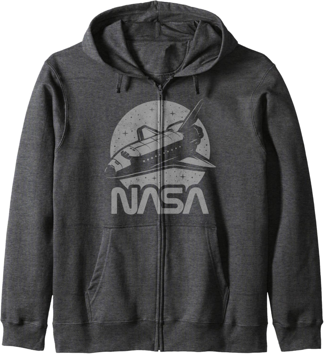 NASA Space Shuttle Moon And Stars Kapuzenjacke