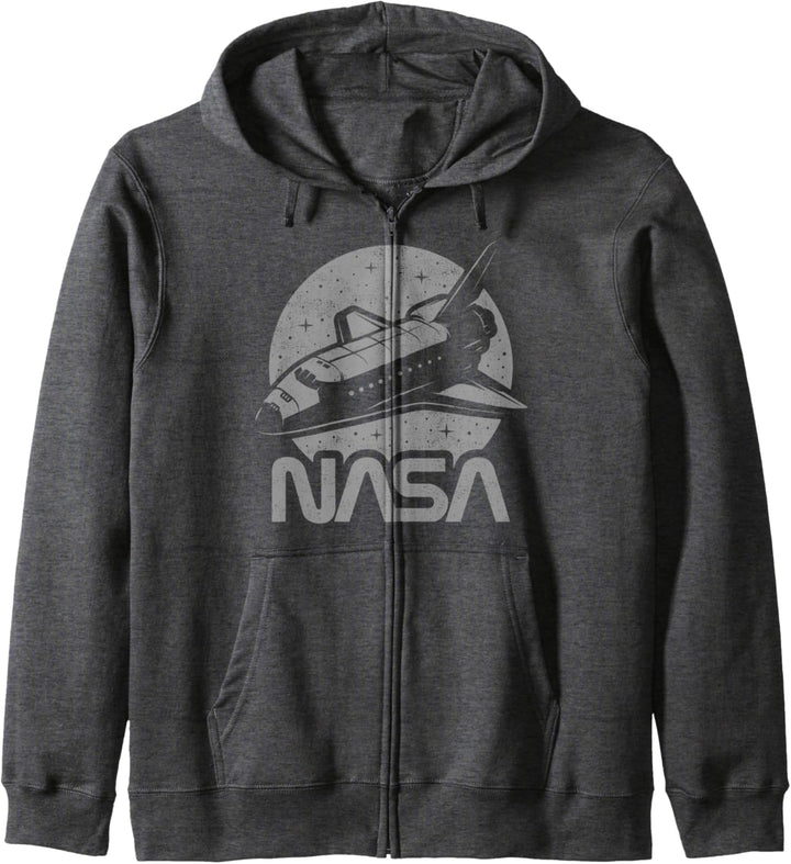 NASA Space Shuttle Moon And Stars Kapuzenjacke