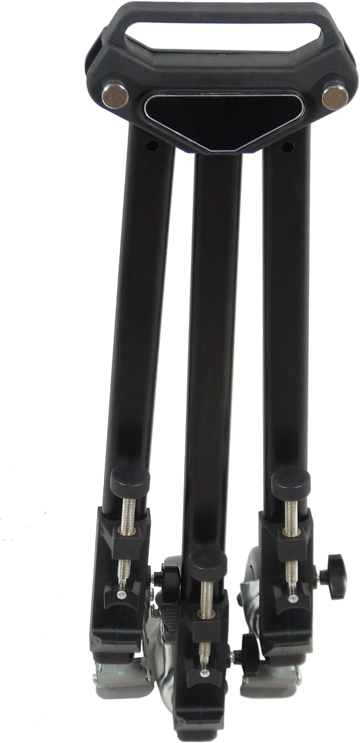 DYNASUN Professioneller Kamera Dolly Stativwagen WT600 bis 50Kg für 3Bein Stativ