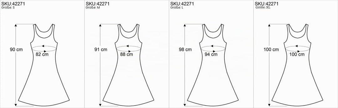 GURU SHOP Minikleid aus Bio-Baumwolle im Lagenlook, ärmelloses Kleid mit Federdruck, Damen 36 Paprik