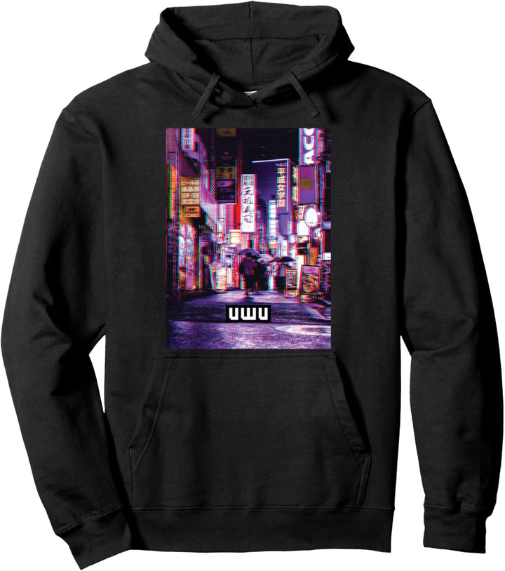 uwu Vaporwave Ästhetik Pullover Hoodie