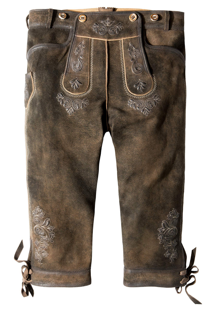 Stockerpoint Herren Trachtenlederhose Justin4 44 Bison Gespeckt, 44 Bison Gespeckt