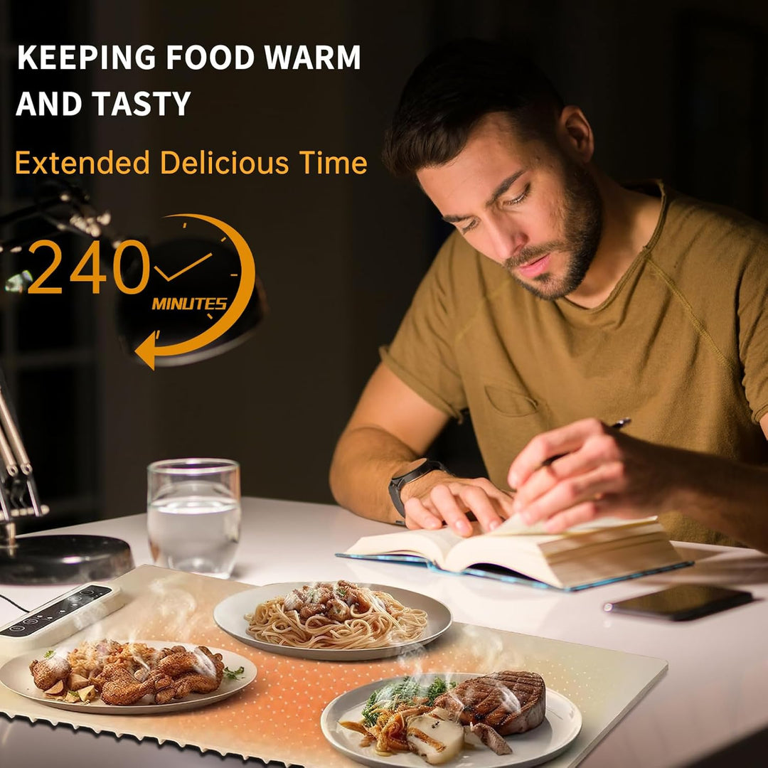 Warmhalteplatte Silikon Sicherung, Warming Plate, Elektrische Warmhalteplatte Für Speisen, DREI Temp